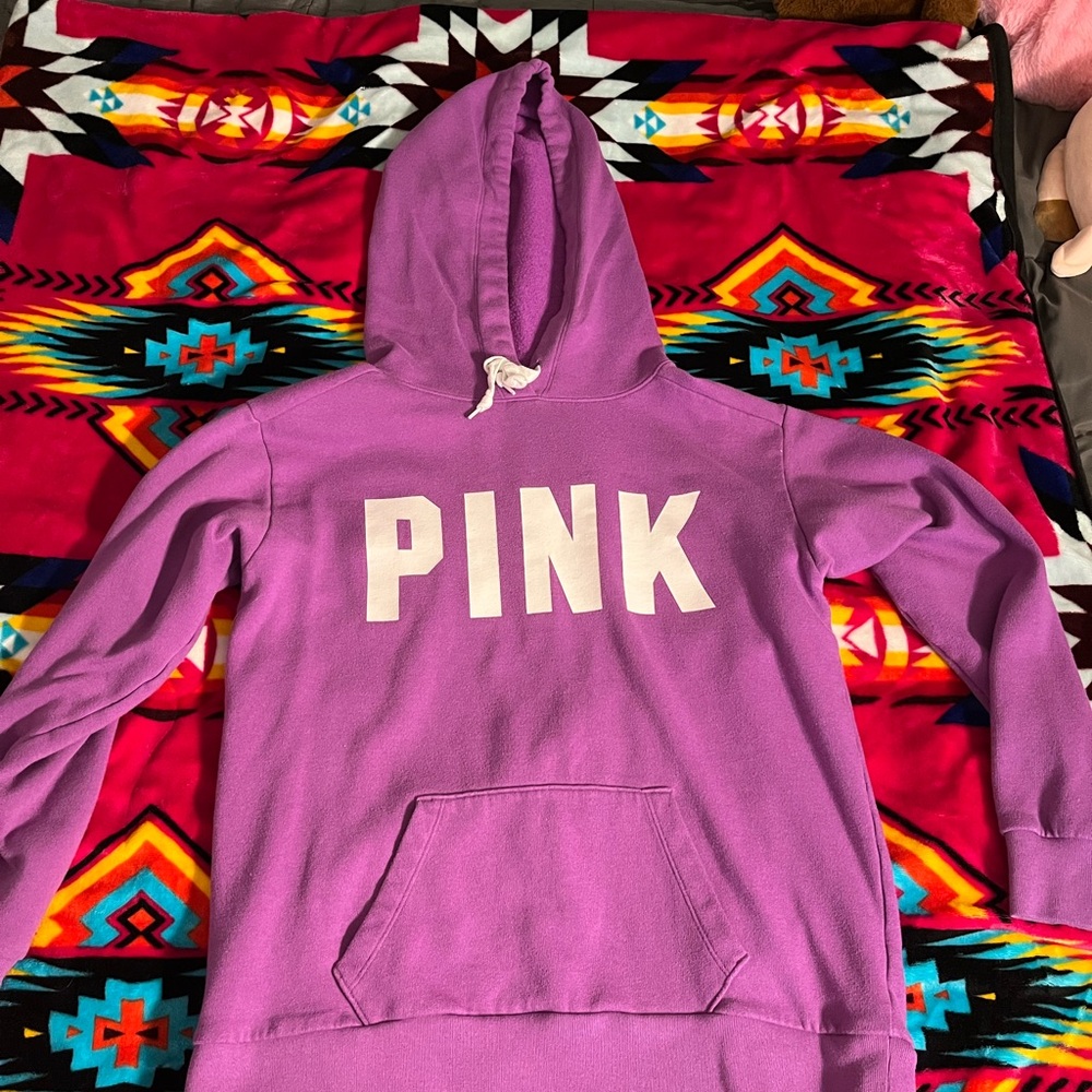 PINK Purple Hoodie